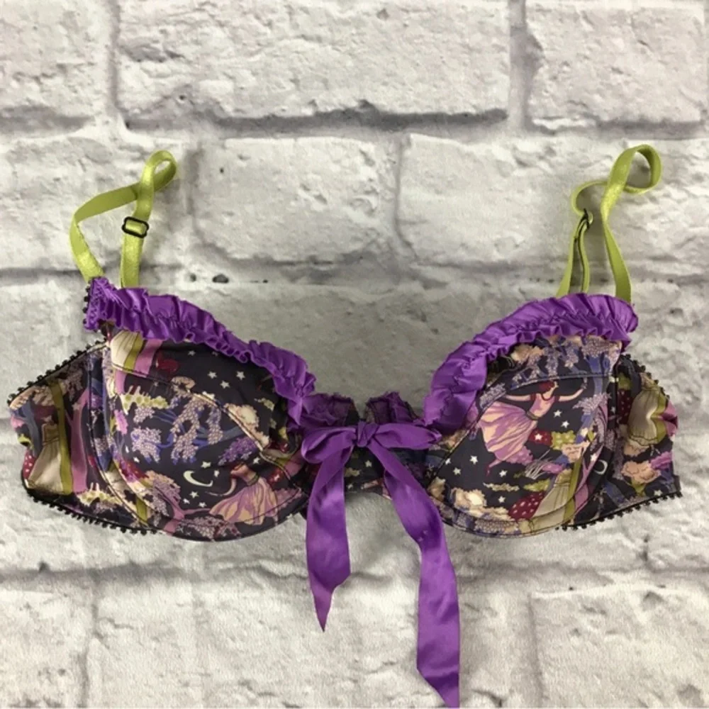 Made in France Princesse Tam•Tam Bra&Panty SET Milkmaid Celestial Moon & Stars